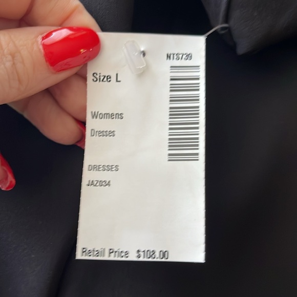 NEW MINUET Elegant Black Lace Halter Dress - Picture 7 of 9